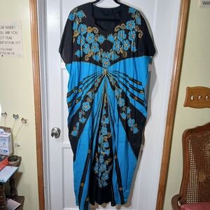 Handmade dress, M/L, multicolor.